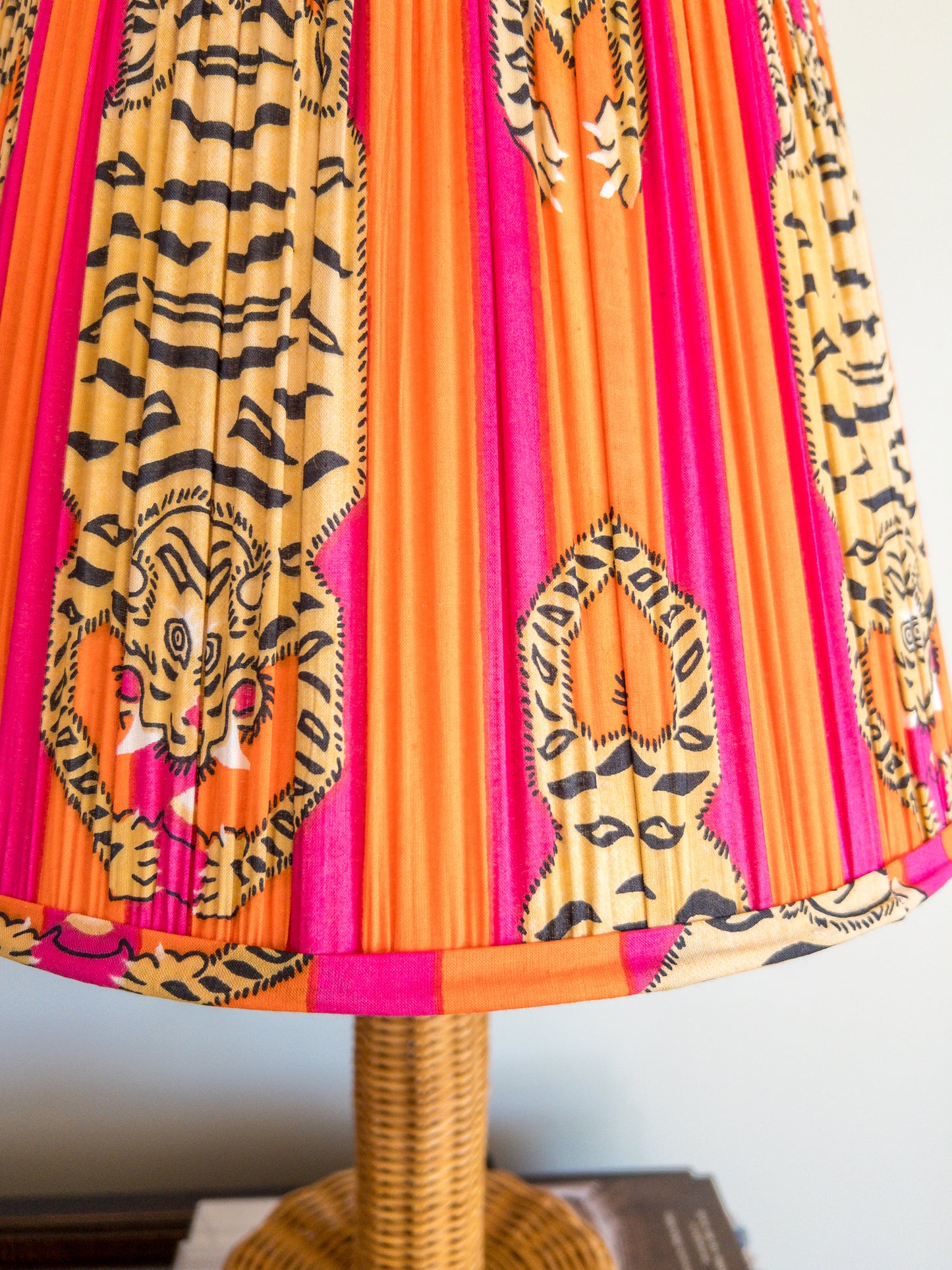 SALE Catherine Block Printed Pleated Lampshade