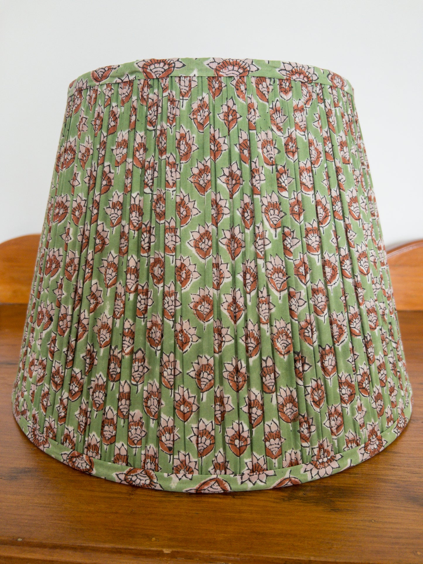 Billy Block Printed Pleated Lampshade