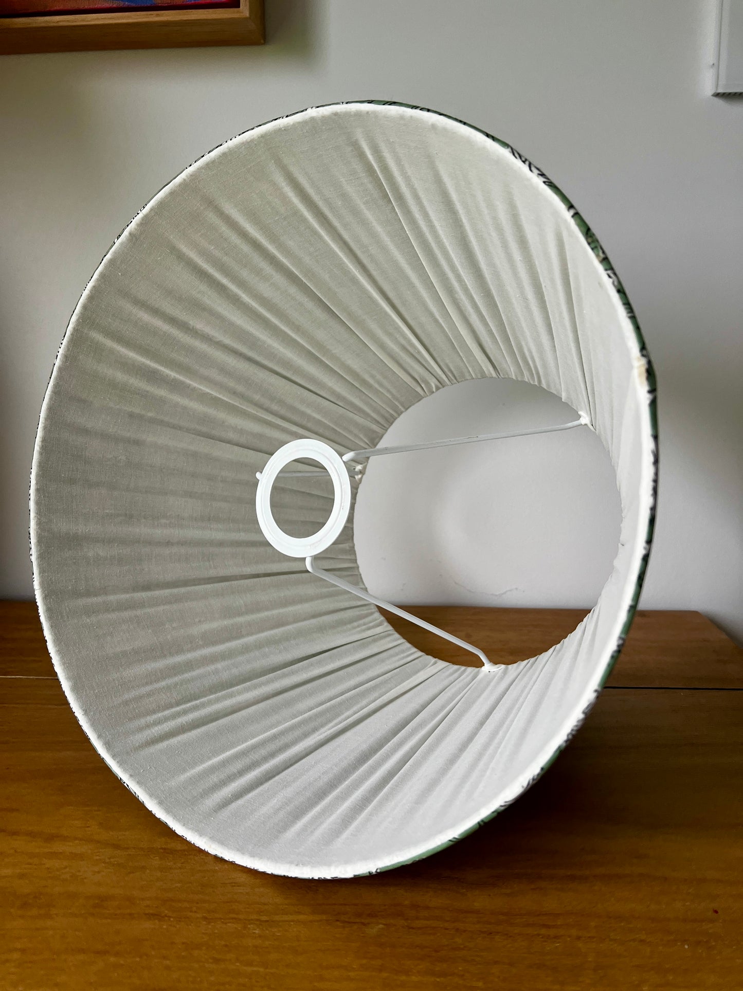 Digby Block Printed Pleated Lampshade