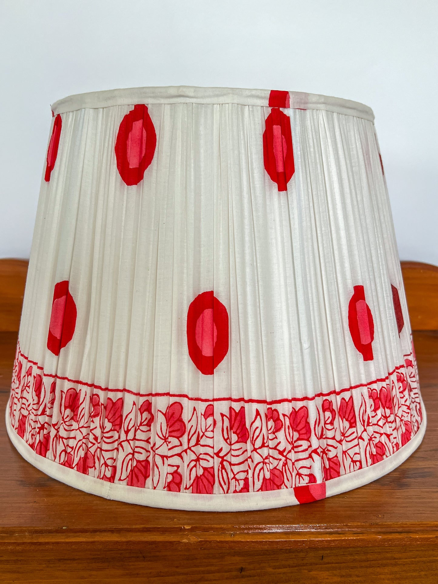 SALE Jake Block Printed Pleated Lampshade