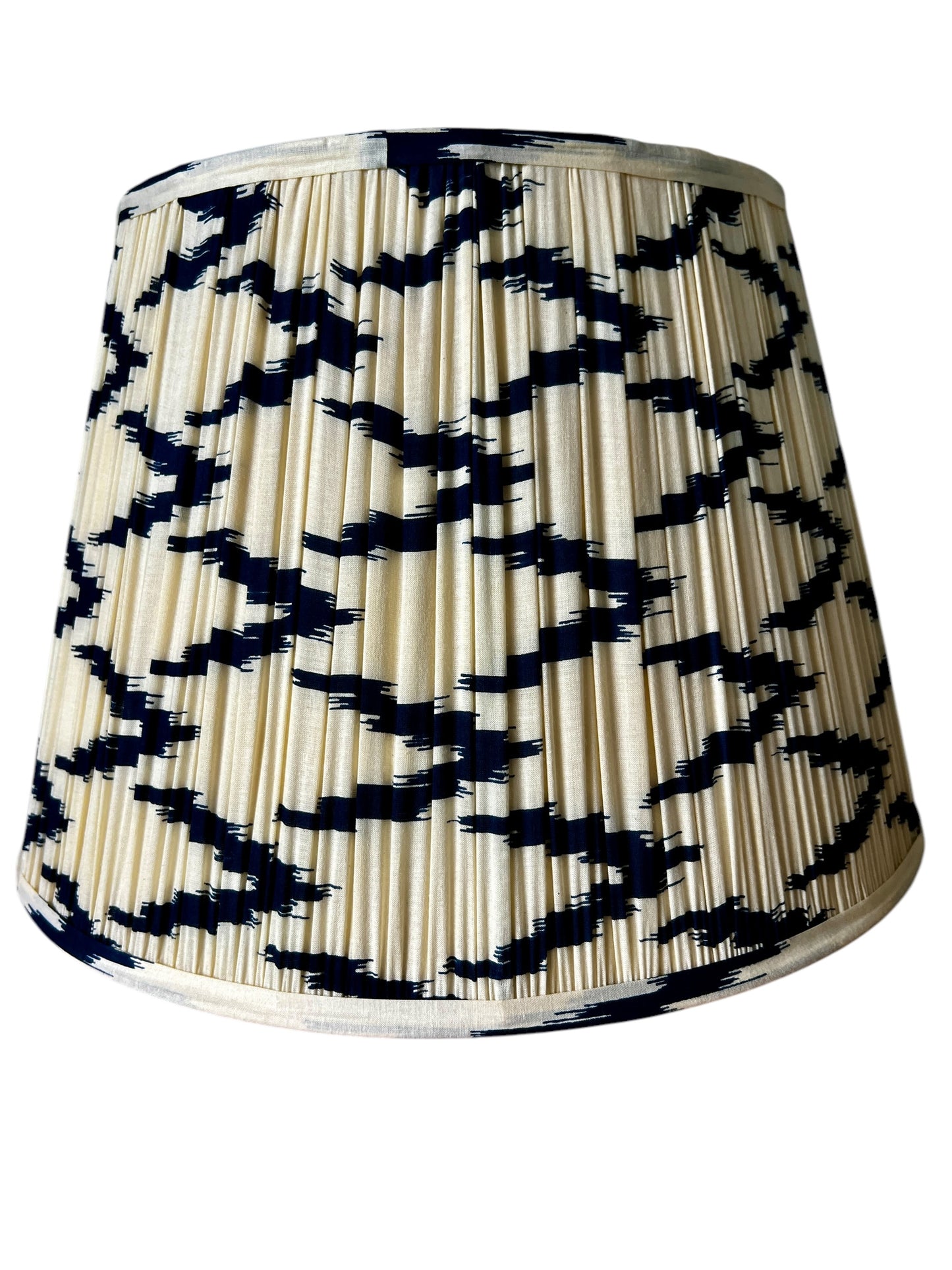 Sebastian Ikat Printed Pleated Lampshade