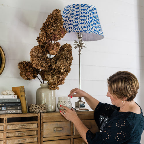 Gathered lampshades – why they’re the finishing touch you need for your home.