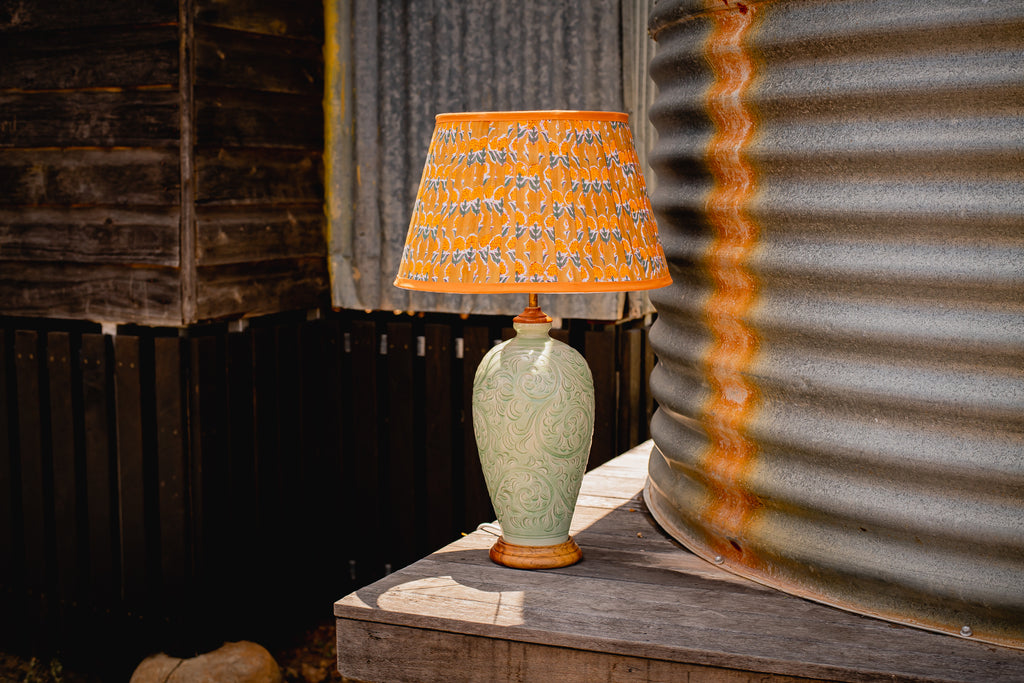 Let your lamp do the talking: how a shade can be the hero piece