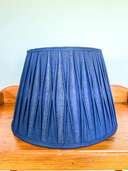 Annabel Silk Gathered Pinch Pleat Lampshade