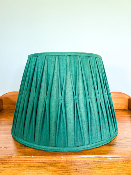 Annabel Silk Gathered Pinch Pleat Lampshade