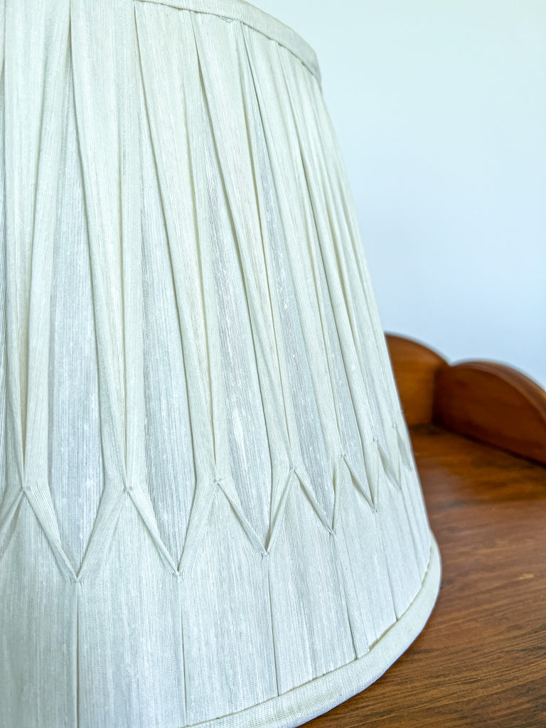 Duck egg blue discount pleated lamp shade