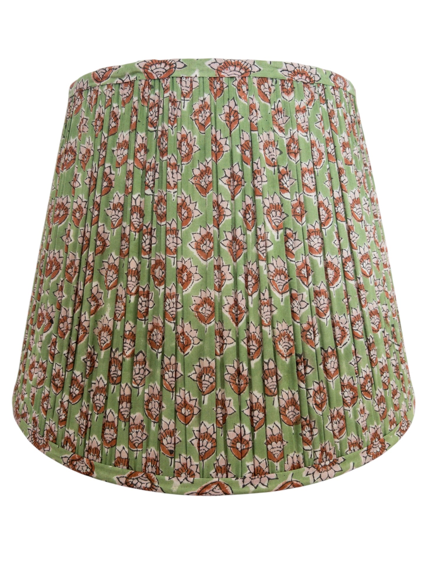 Billy Block Printed Pleated Lampshade