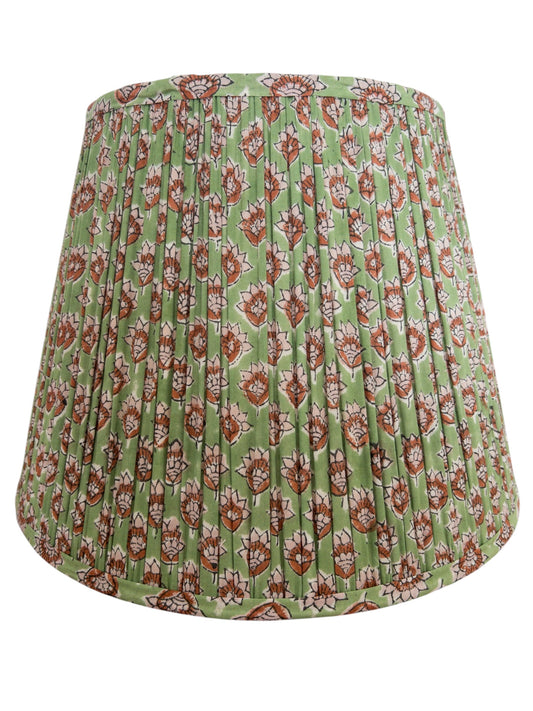 Billy Block Printed Pleated Lampshade