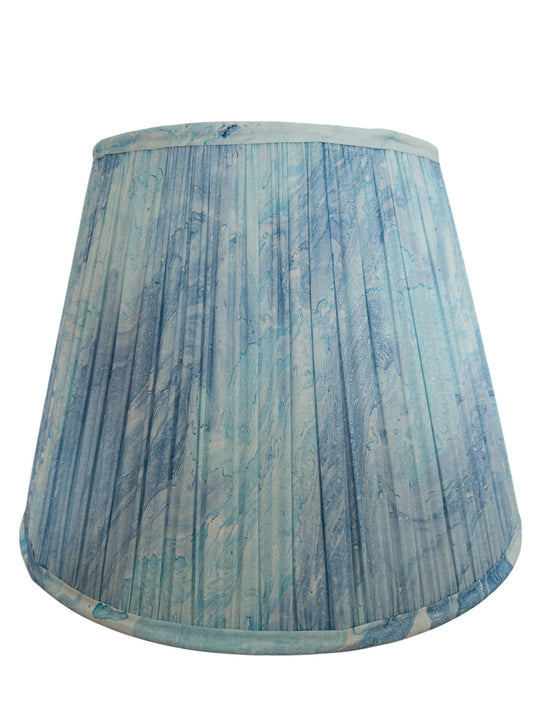 Charlotte Block Printed Pleated Lampshade