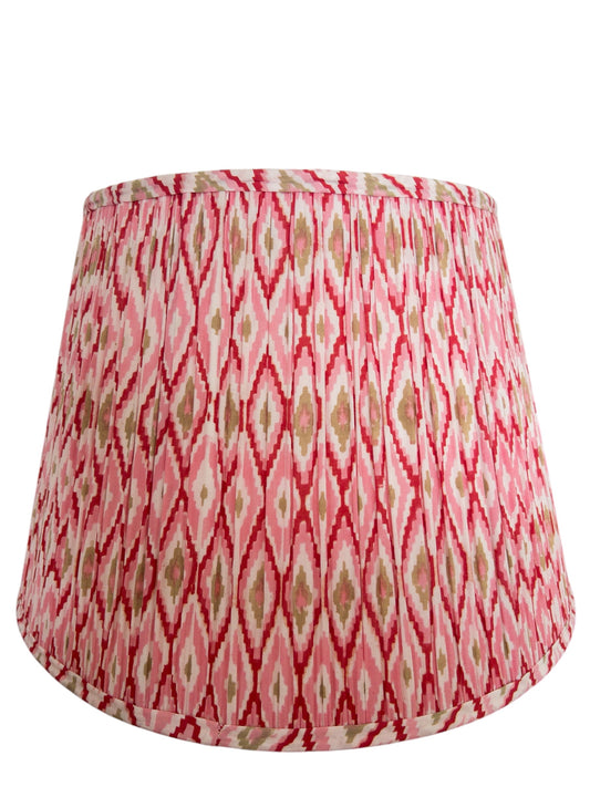 Marlowe Block Printed Pleated Lampshade