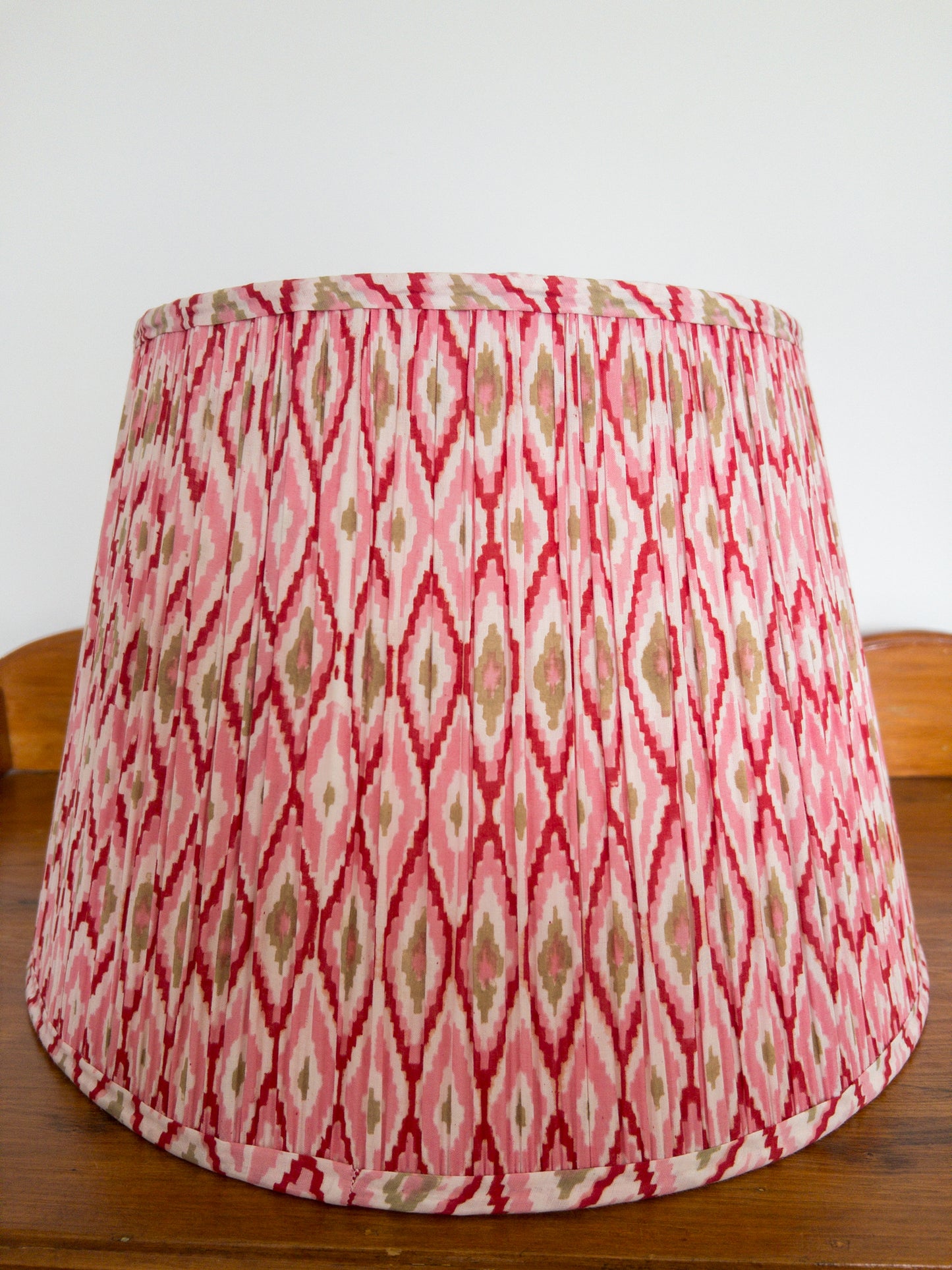 Marlowe Block Printed Pleated Lampshade