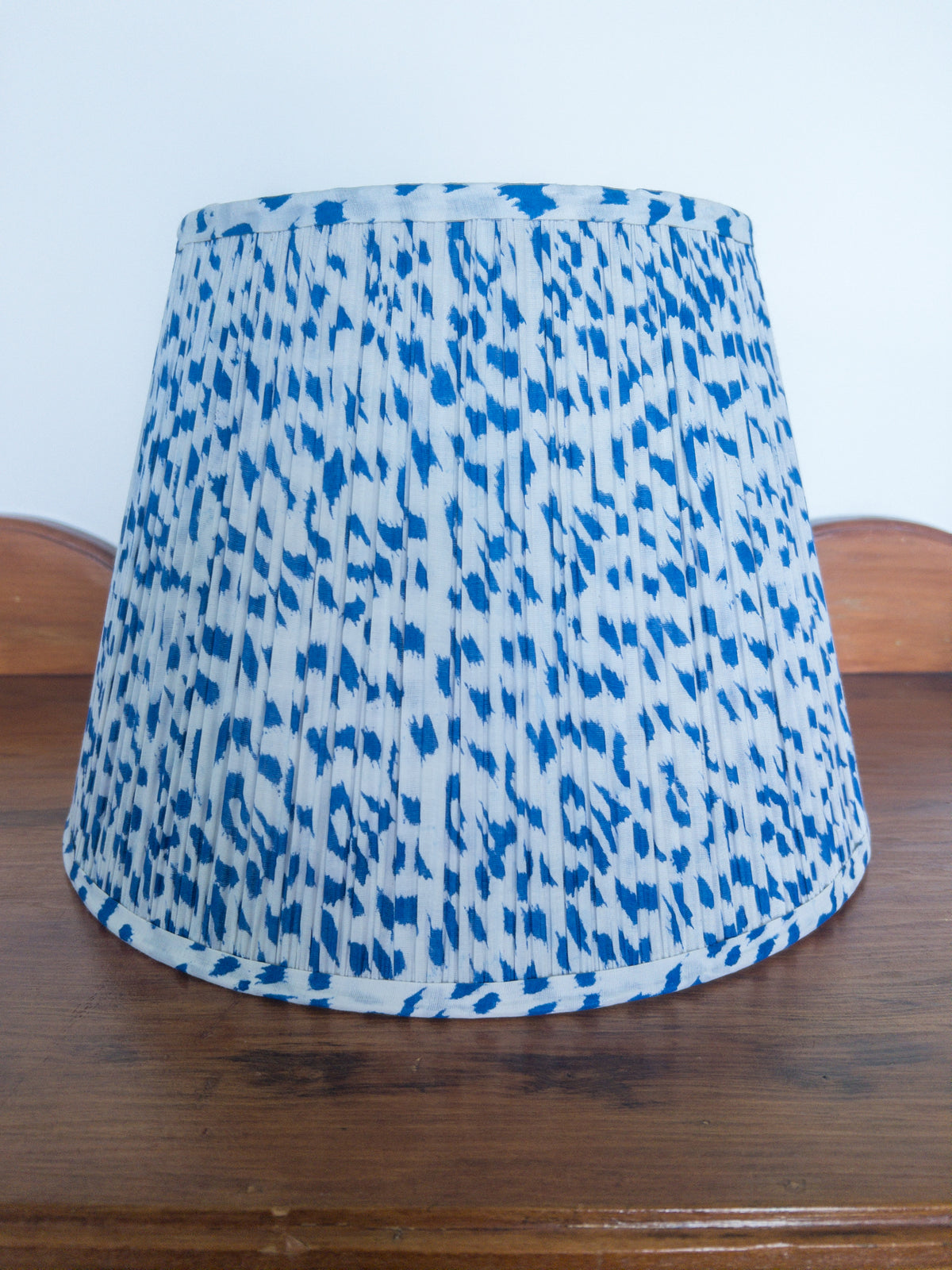Claude Block Printed Pleated Lampshade