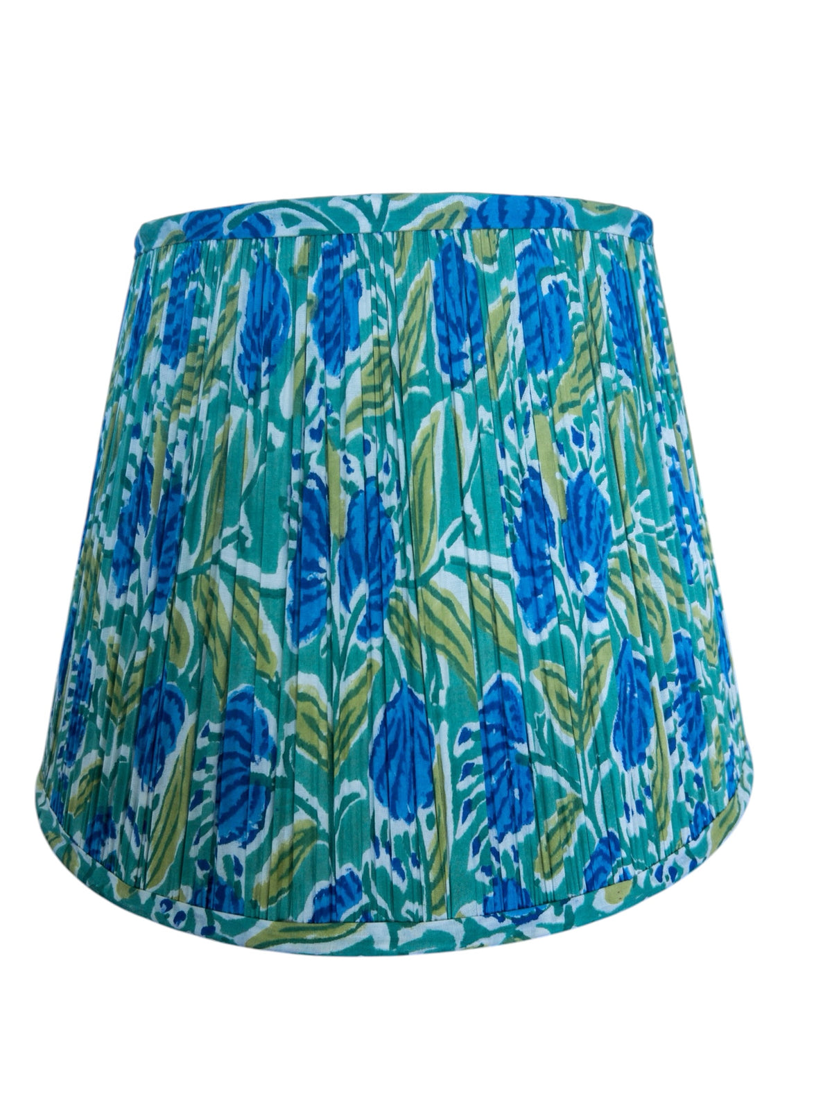 Juliet Block Printed Pleated Lampshade