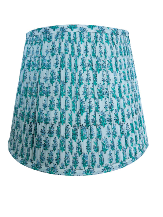 Bob Block Printed Pleated Lampshade