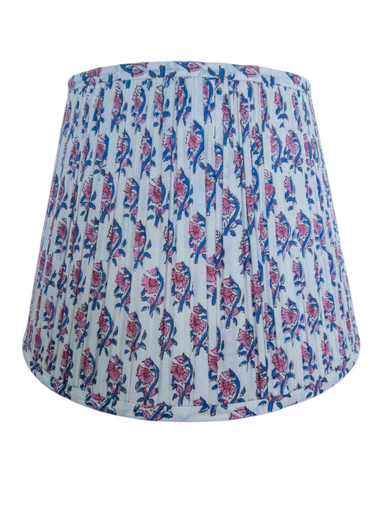 Josie Block Printed Pleated Lampshade