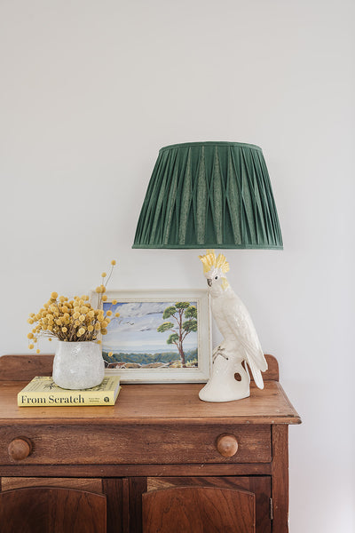 Annabel Silk Gathered Pinch Pleat Lampshade