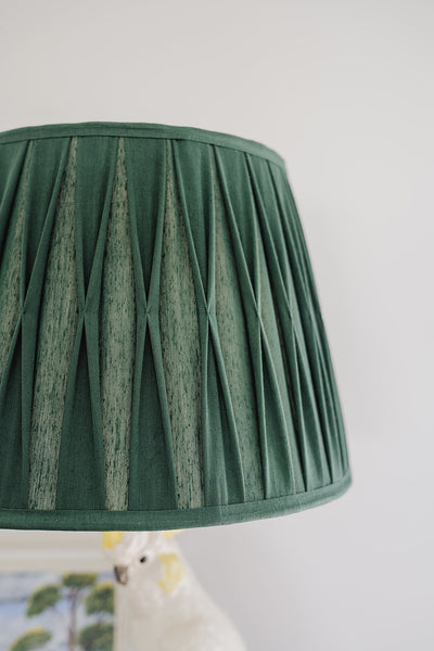 Annabel Silk Gathered Pinch Pleat Lampshade