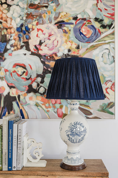 Annabel Silk Gathered Pinch Pleat Lampshade