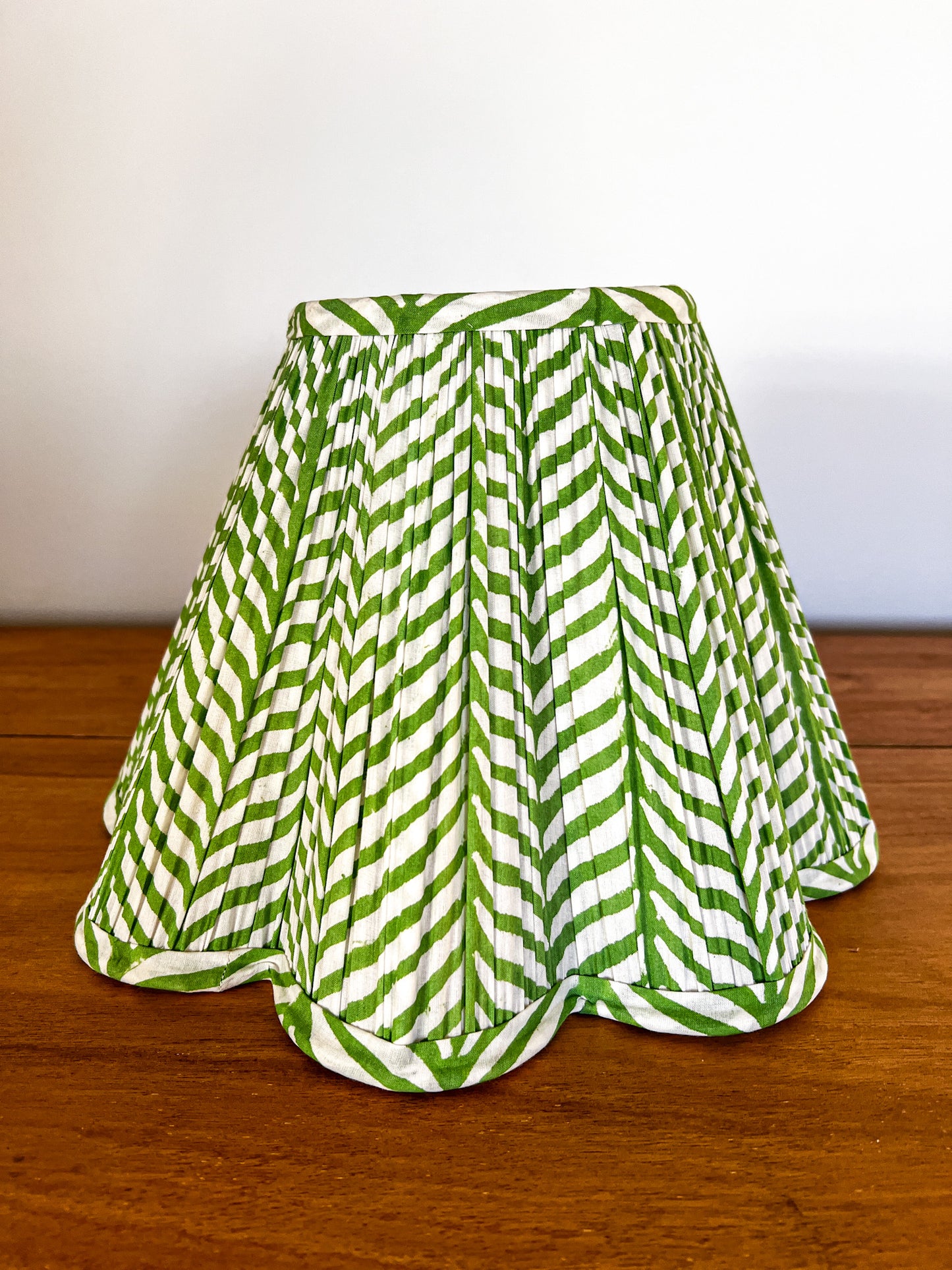 SALE Phillipa Green Block Printed Pleated Lampshade