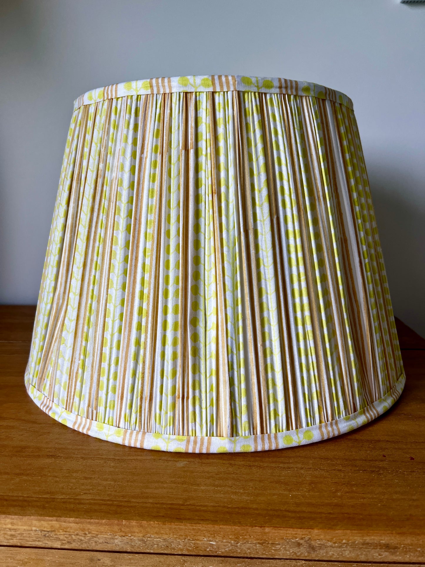 Marshall Block Printed Pleated Lampshade