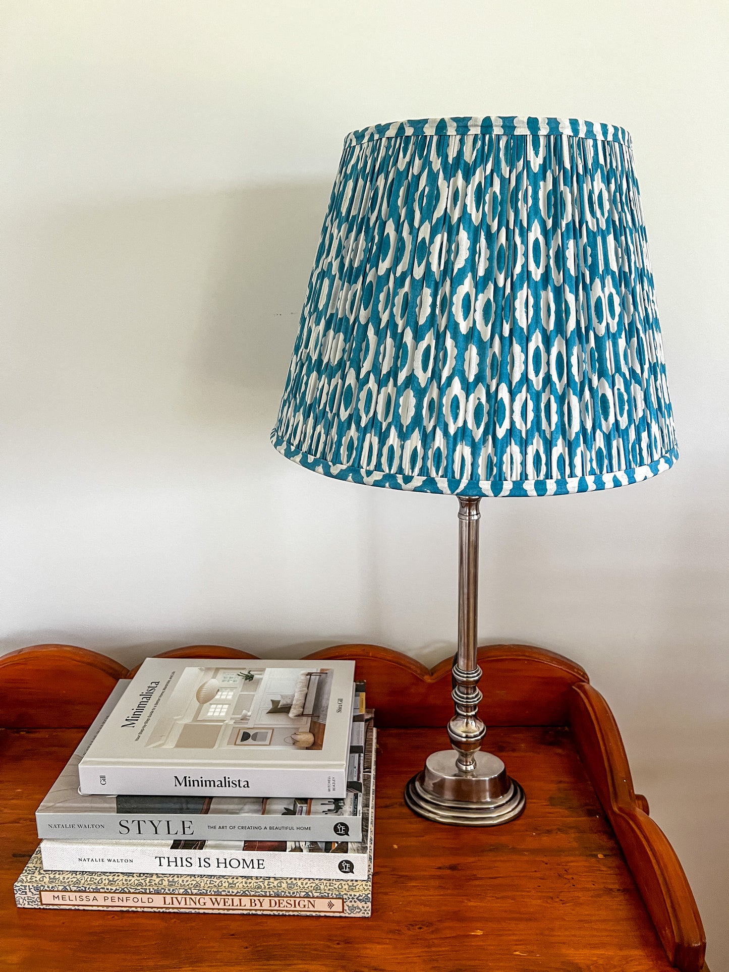 Marshall Block Printed Pleated Lampshade