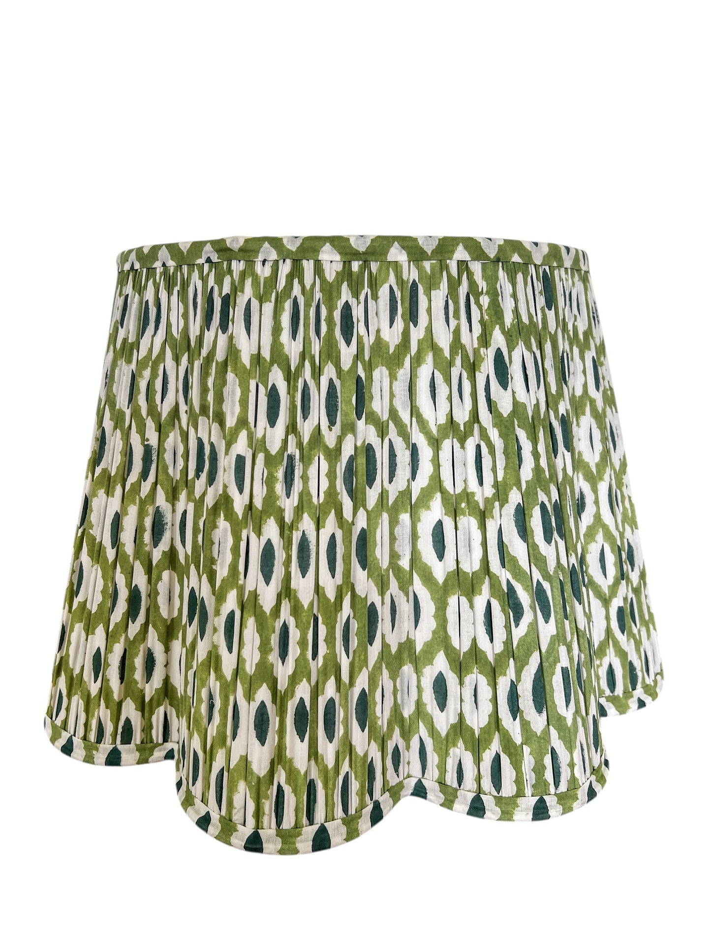 Audrey Block Printed Pleated Lampshade