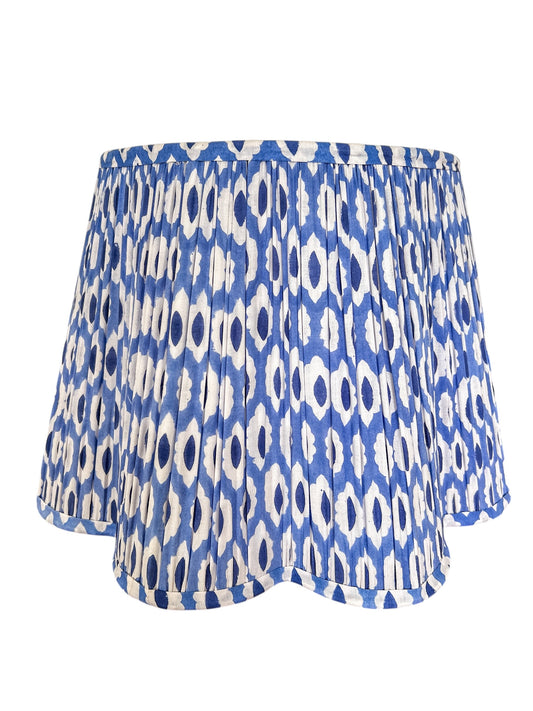 Audrey Block Printed Pleated Lampshade