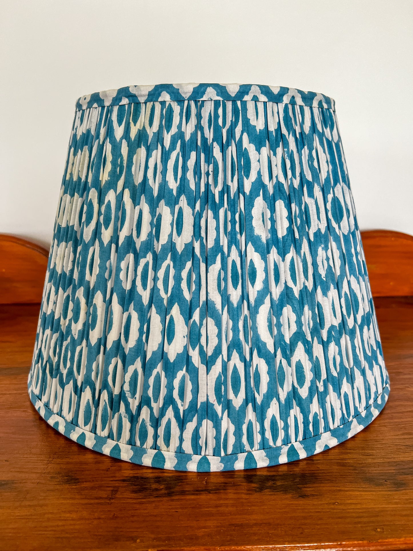 Marshall Block Printed Pleated Lampshade