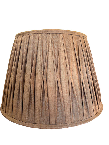 Annabel Silk Gathered Pinch Pleat Lampshade