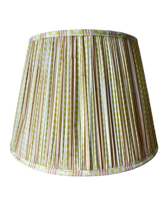 Marshall Block Printed Pleated Lampshade