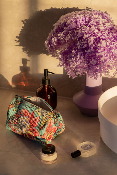 Gracie Quilted Cosmetic Bag