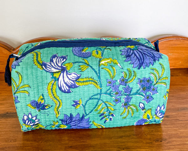 SALE Eliza Quilted Cosmetic Bag