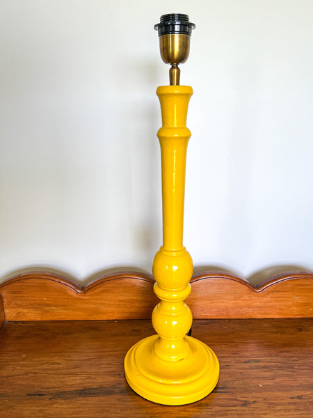 Tony - Hand Turned Timber Lamp base