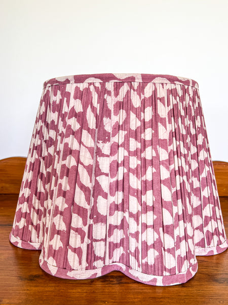 SALE Joe Block Printed Pleated Lampshade