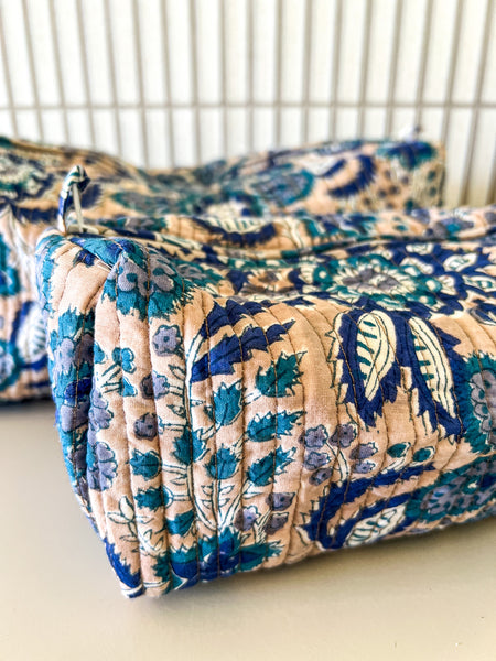 Scott Quilted Cosmetic Bag
