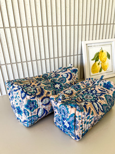 Scott Quilted Cosmetic Bag