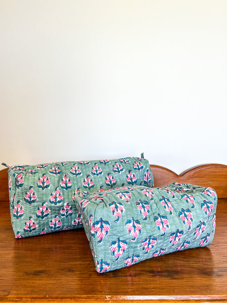 Jodie Quilted Cosmetic Bag