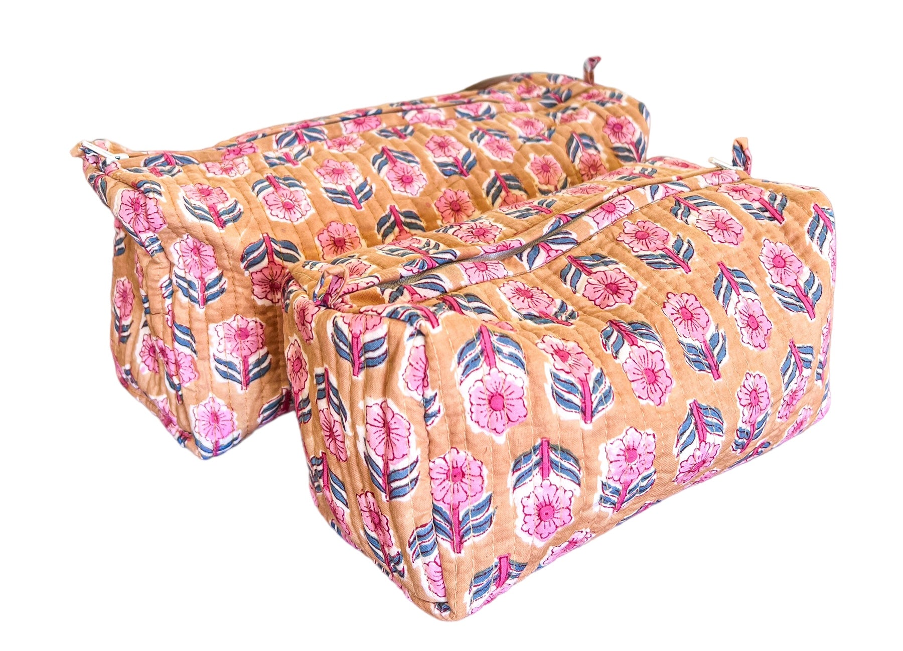 Robert Quilted Cosmetic Bag