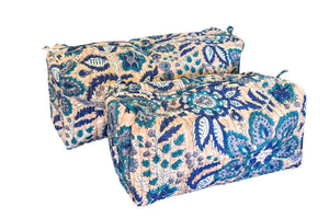 Scott Quilted Cosmetic Bag