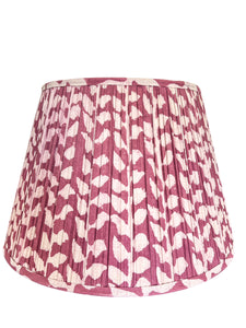 SALE Joe Block Printed Pleated Lampshade