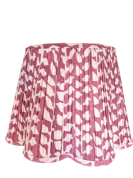 SALE Joe Block Printed Pleated Lampshade