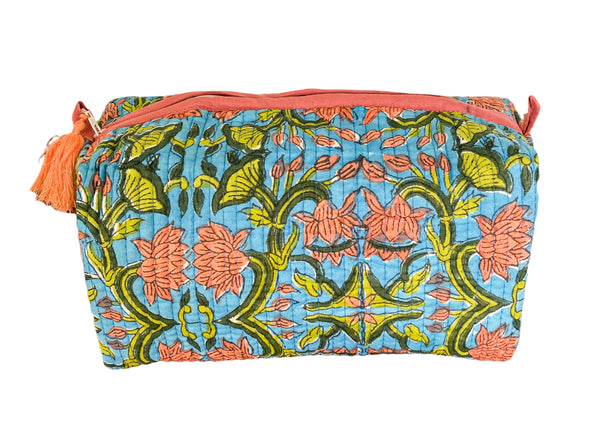 SALE Jolene Quilted Cosmetic Bag