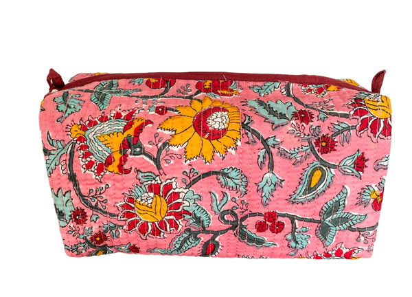 SALE Polly Quilted Cosmetic Bag