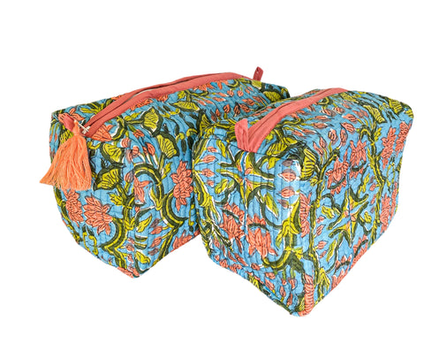 SALE Jolene Quilted Cosmetic Bag