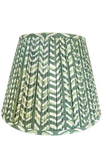 SALE Hughie Block Printed Pleated Lampshade