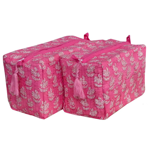 SALE Sharna Quilted Cosmetic Bag