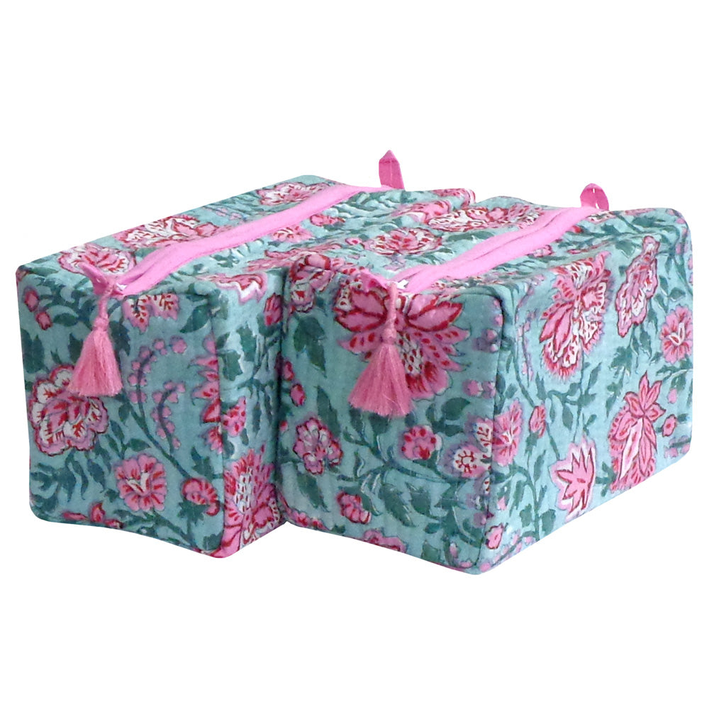 SALE Cindy Quilted Cosmetic Bag